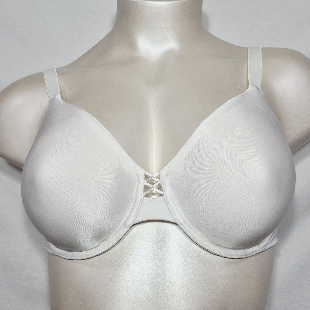 38D Vanity Fair 75007 75-007 Fits You Perfectly Love Knot UW Bra White